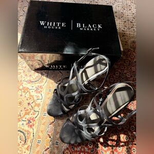 White House Black Market Elegant Black Heels